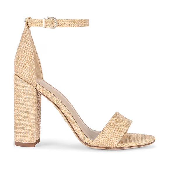 Sam Edelman NWOB Yaro Heel in Bleached Beechwood, Size 8 - Picture 2 of 16
